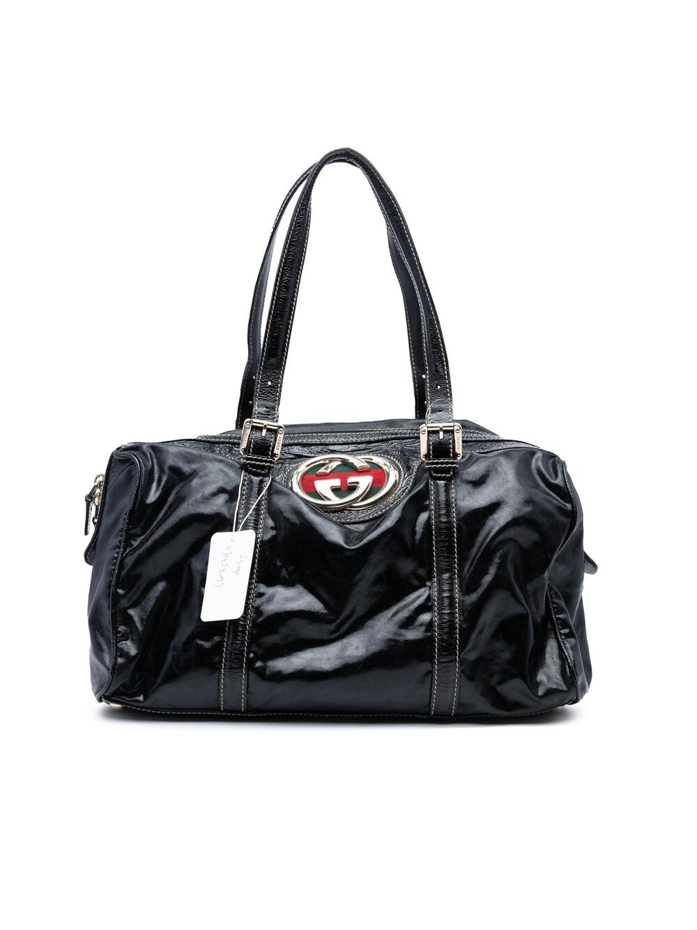 Gucci Coated Canvas Dialux Britt Boston #360588G40B
